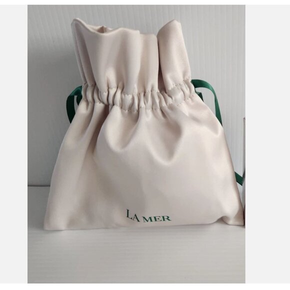 La Mer Genaissance 4 p Travel Gift set: Infused Lotion Serum Eye Cream Pouch New - Picture 5 of 5